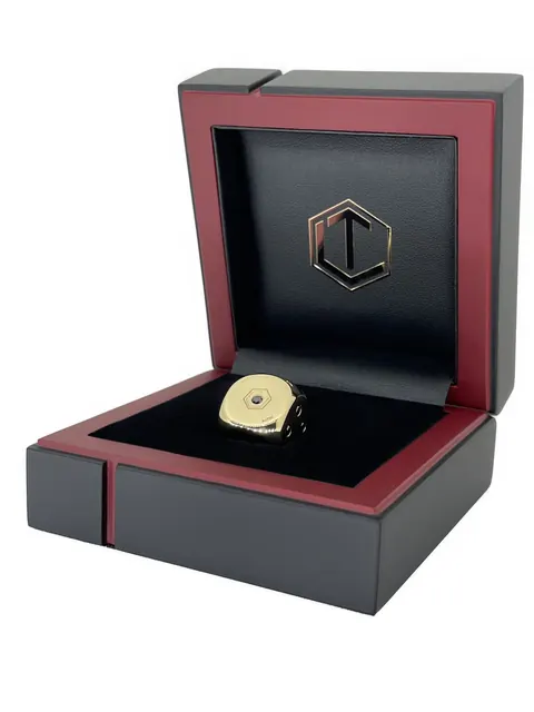 Dice 18k gold & 21 black diamonds price country for sale For Super Rich