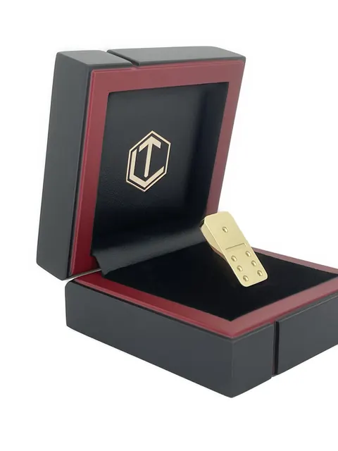 Domino 18 carat gold for sale For Super Rich