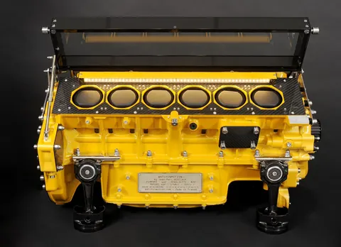 Ferrari 612 Scaglietti Engine V12