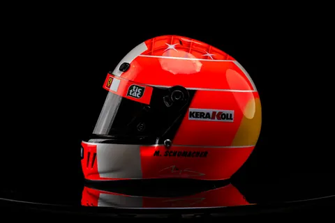 Michael Schumacher Official Replica Helmet Italy for sale For Super Rich Michael Schumacher Official Replica Helmet Italy for sale For Super Rich
