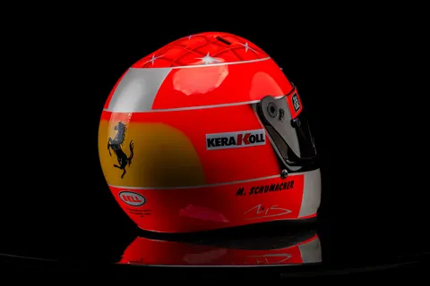Michael Schumacher Official Replica Helmet Unique for sale For Super Rich Michael Schumacher Official Replica Helmet Unique for sale For Super Rich