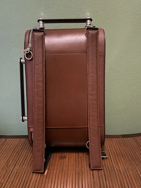 The Doppio backpack by Maison Philippe Montagne France for sale For Super Rich