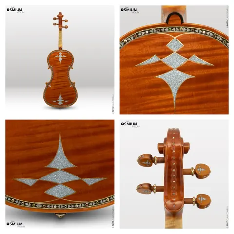 The OSMIUM Violin Luxury for sale For Super Rich The OSMIUM Violin Luxury for sale For Super Rich