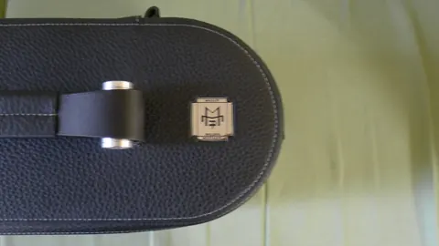 Lungo travel briefcase by Maison Philippe Montagne Unique for sale For Super Rich