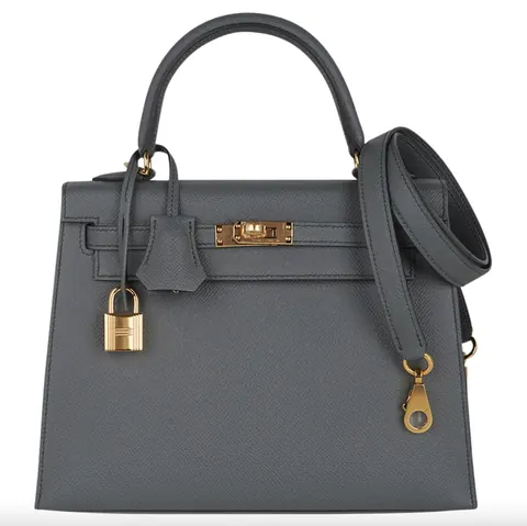 Hermès Kelly 25 Vert Amande Epsom with Gold Hardware
