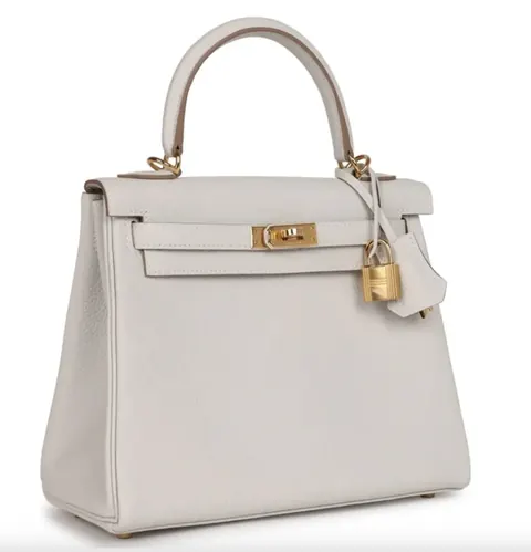 Hermès Kelly 25 Gris Pale Togo with Gold Hardware 23,000 for sale For Super Rich Hermès Kelly 25 Gris Pale Togo with Gold Hardware 23,000 for sale For Super Rich