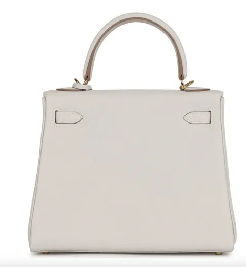 Hermès Kelly 25 Gris Pale Togo with Gold Hardware Unique for sale For Super Rich Hermès Kelly 25 Gris Pale Togo with Gold Hardware Unique for sale For Super Rich