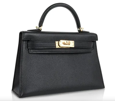 Hermès Mini Kelly 20 Black Epsom with Gold Hardware 27,500 for sale For Super Rich Hermès Mini Kelly 20 Black Epsom with Gold Hardware 27,500 for sale For Super Rich