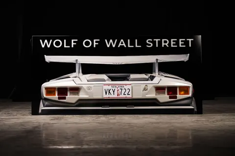 Wolf of Wall Street Lamborghini Countach Panel
