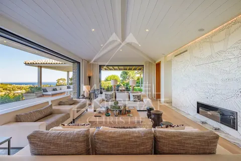Design Villa Infinity pool, outdoor bar, petanque, hammam, fitness Near Beaches, 6 bedrooms in Saint Tropez vacation rental For Super Rich