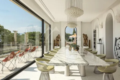 Elegant House Built in 1928 hill of Californie, sea view, 18 bedrooms in Cannes MZILO1546 rental For Super Rich