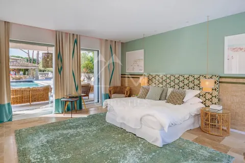 Contemporary Villa between the Salins and the Canoubiers swimming pool, 8 bedrooms in Saint Tropez value rental For Super Rich