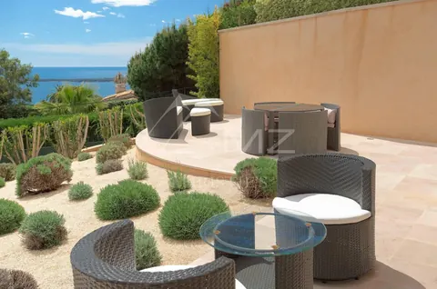 Premium Villa Sea View Super Cannes minutes from the Croisette, 8 bedrooms in Vallauris search rental For Super Rich