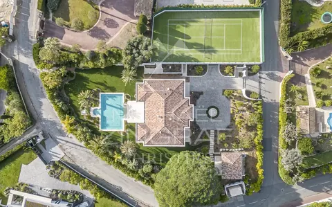 Luxury Villa New Florentine ​Super Cannes indoor swimming pool, wellness, sauna and hammam, 7 bedrooms in Vallauris search rental For Super Rich
