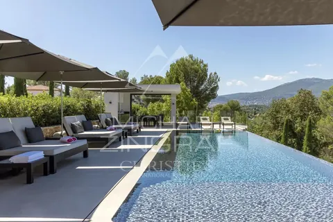 Contemporary Villa Swimming pool with Panoramic View near to the village, 6 bedrooms in Valbonne - French Riviera property rental For Super Rich Contemporary Villa Swimming pool with Panoramic View near to the village, 6 bedrooms in Valbonne - French Riviera property rental For Super Rich
