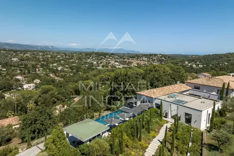 Contemporary Villa Swimming pool with Panoramic View near to the village, 6 bedrooms in Valbonne - French Riviera search rental For Super Rich Contemporary Villa Swimming pool with Panoramic View near to the village, 6 bedrooms in Valbonne - French Riviera search rental For Super Rich