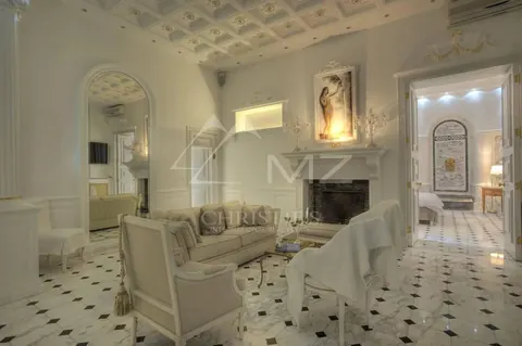 Belle époque House breathtaking Mediterranean view Sauna, 7 bedrooms in Cannes - French Riviera search rental For Super Rich