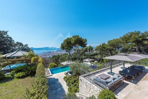 Modern Villa La  Californie Mediterranean Sea view, 8 bedrooms in Cannes 0 rental For Super Rich