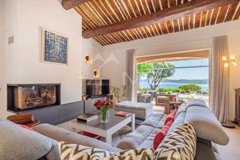 Luxury Villa Near Pampelonne terrace and pool overlooking the sea, 5 bedrooms in Ramatuelle search rental For Super Rich
