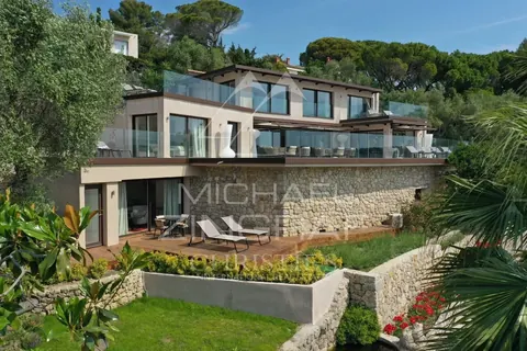 Contemporary  Villa Panoramic Sea Views petanque court, heated pool, 7 bedrooms in Mougins vacation rental For Super Rich