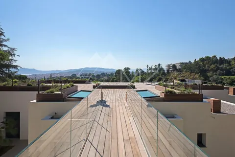 Modern Villa Heated 17x4m swimming pool La Californie, 5 bedrooms in Cannes available rental For Super Rich