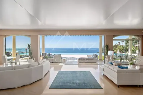 Premium Villa 30 meters infinity pool unique sea view, 4 bedrooms in Cannes deal rental For Super Rich