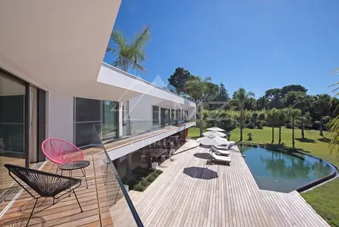 Contemporary Villa Right next to Eden Roc Heated pool with pool house, 7 bedrooms in Cap d'Antibes vacation rental For Super Rich