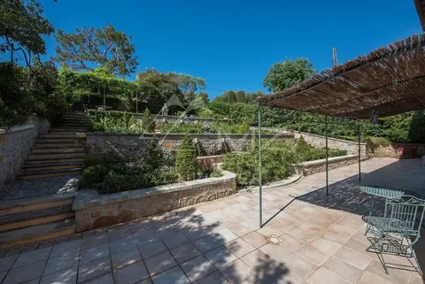 Elegant Villa 14x6m heated swimming pool Tennis court with grass, 4 bedrooms in Cap d'Antibes search rental For Super Rich