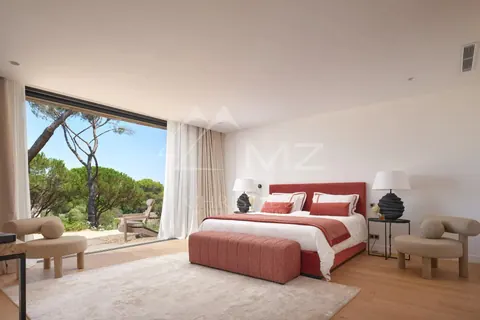 Contemporary  Villa Heated swimming pool 16x4m near center and beaches, 6 bedrooms in Saint Tropez value rental For Super Rich