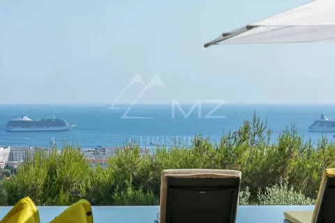 Modern Villa close to the center long size Swimming pool, 5 bedrooms in Cannes 0 rental For Super Rich