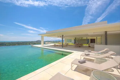 Luxury Villa Samujana 27 Domaine views overlooking the Gulf of Thailand, 4 bedrooms in Plai Laem, Ko Samui vacation rental For Super Rich