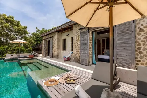 Mediterranean Villa panoramic views perched gracefully above Chaweng Bay, 8 bedrooms in Chaweng Noi, Ko Samui property rental For Super Rich