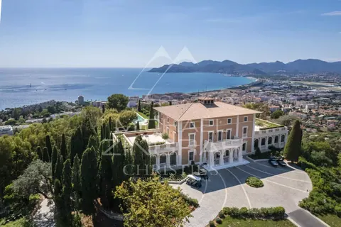 Century Castle ONE-OF-THE-KIND Landscaped garden with unique pool, several bedrooms in Cannes Classified ads rental For Super Rich