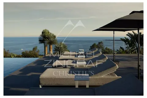 Luxury Villa 180° panoramic sea view Super Cannes, south-facing, 10 bedrooms in Cannes available rental For Super Rich