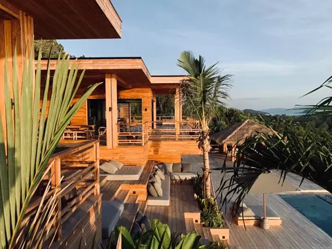 Luxury Villa 180° panoramic view of the Gulf of Siam Swimming pool, 5 bedrooms in Ko Pha-ngan search rental For Super Rich
