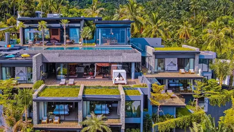 Luxury Villa Stunning sea view long infinity pool, 5 bedrooms in Chaweng Noi, Ko Samui available rental For Super Rich