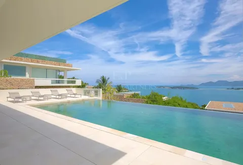 Luxury Villa Samujana 27 Domaine views overlooking the Gulf of Thailand, 4 bedrooms in Plai Laem, Ko Samui 95193433 rental For Super Rich
