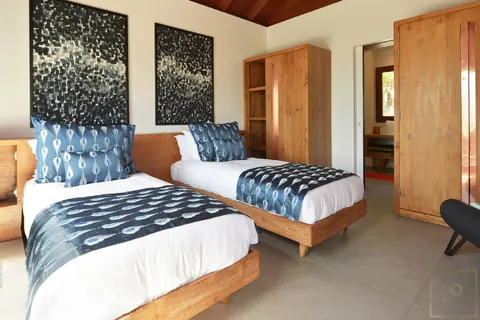 Luxury Villa Danse du Soleil tropical gardens with sea view, heated pool, 5 bedrooms in St Barth top rental For Super Rich