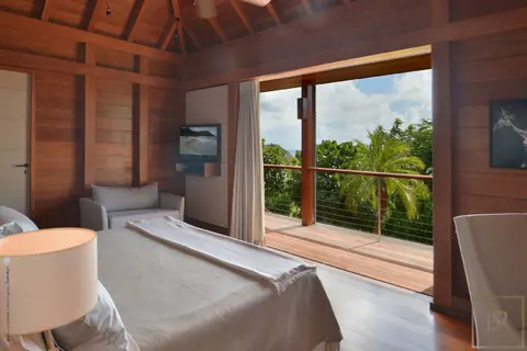 Contemporary Villa Lyra above Gouverneur beach heated infinity pool, 6 bedrooms in St Barth best rental For Super Rich