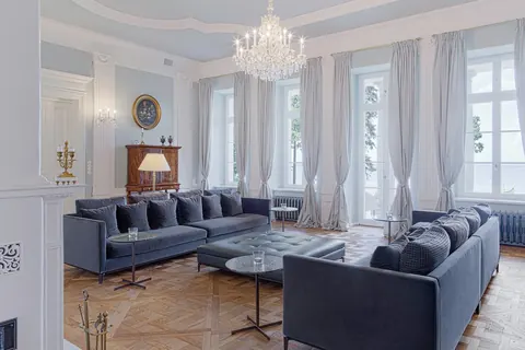 Historic Villa Beach Front Panoramic Sea & Lake view, 16 bedrooms in Szczecin best rental For Super Rich