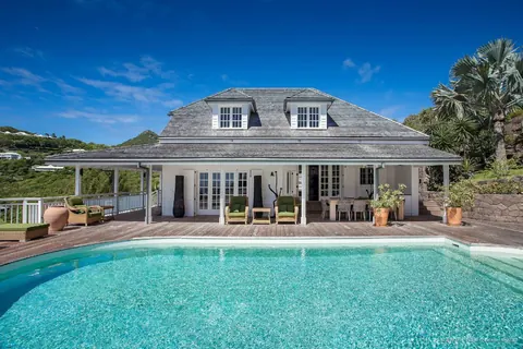 Luxury Villa Palmier Royal Estate Stunning views of Marigot Bay and the sea, 13 bedrooms in St Barth Palmier Royal Estate rental For Super Rich