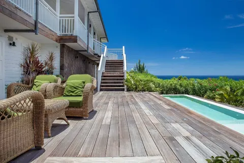 Luxury Villa Palmier Royal Estate Stunning views of Marigot Bay and the sea, 13 bedrooms in St Barth vacation rental For Super Rich
