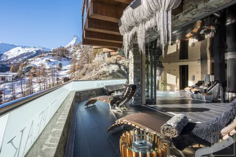 Luxury Chalet Zermatt Peak 5* superior Wellness with interior pool, 5 bedrooms in Zermatt top rental For Super Rich
