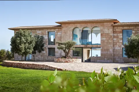 High-end Villa EDEN ROCK largest private pool in Mallorca Panoramic & Sea Views, 5 bedrooms in Ses Salines, Mallorca available rental For Super Rich
