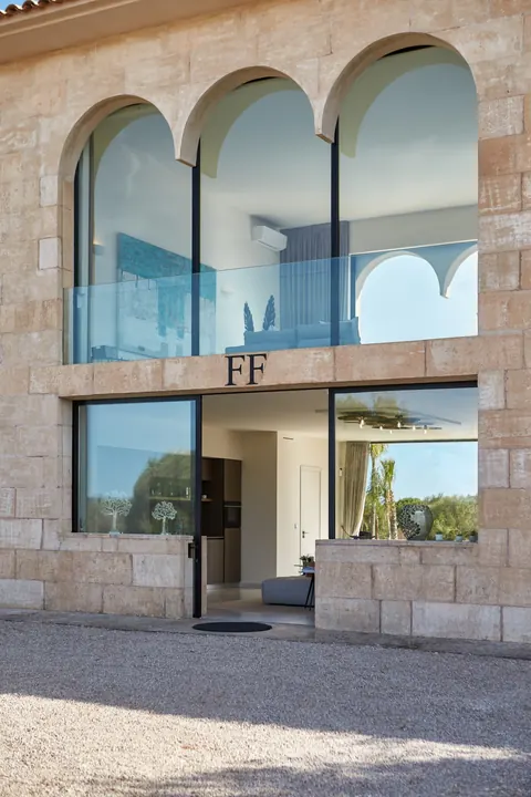 High-end Villa EDEN ROCK largest private pool in Mallorca Panoramic & Sea Views, 5 bedrooms in Ses Salines, Mallorca search rental For Super Rich