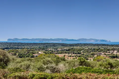 High-end Villa EDEN ROCK largest private pool in Mallorca Panoramic & Sea Views, 5 bedrooms in Ses Salines, Mallorca vacation rental For Super Rich