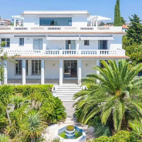 Art Déco Villa Gatsby’s Mansion built in the 1930s, 6 bedrooms in Antibes Gatsby's Mansion rental For Super Rich