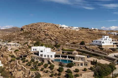 High-end Villa Panoramic View sea, sunset & town, 10 bedrooms in Mykonos vacation rental For Super Rich