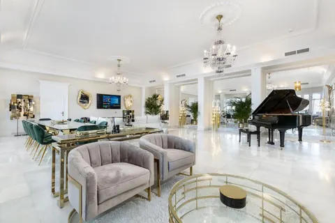 Luxury Villa Melendez frontline beachfront mansion with spectacular sea views, 7 bedrooms in Los Monteros, Marbella deal rental For Super Rich