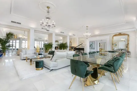 Luxury Villa Melendez frontline beachfront mansion with spectacular sea views, 7 bedrooms in Los Monteros, Marbella value rental For Super Rich